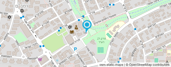 מפת הגעה אל שירותי בריאות כללית