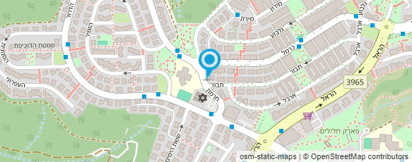 מפת הגעה אל בית ספר "הדרור" - תל"י