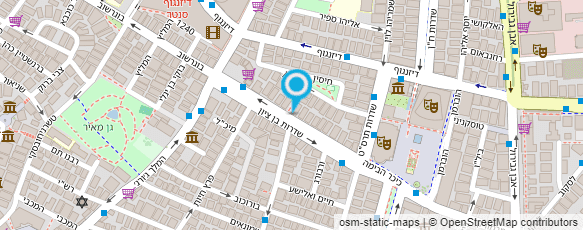 מפת הגעה אל שרה וייסברג צלמונה - פסיכודרמה