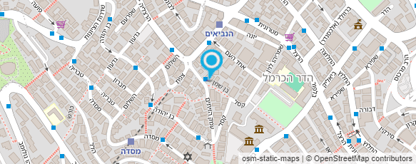 מפת הגעה אל נחמן רז - פסיכולוג קליני