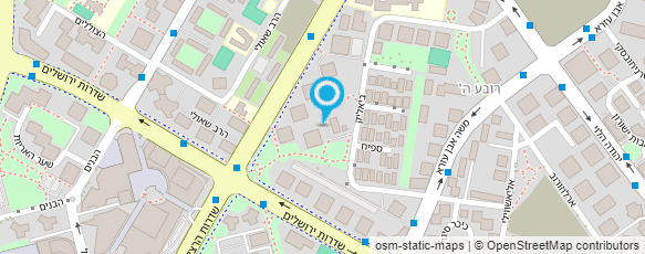 מפת הגעה אל נטע בניית ציפורניים