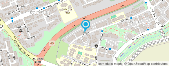 מפת הגעה אל בית מרקחת- לאומית