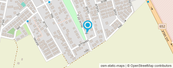 מפת הגעה אל העוגות של יובל