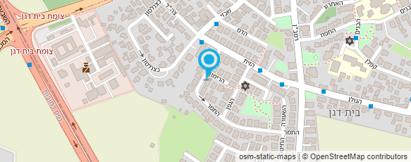 מפת הגעה אל נוי בן נעים איפור ושיער