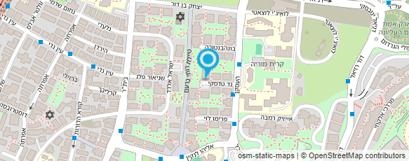 מפת הגעה אל אביחי הורוביץ שיער ואיפור מפת הגעה אל אביחי הורוביץ שיער ואיפור