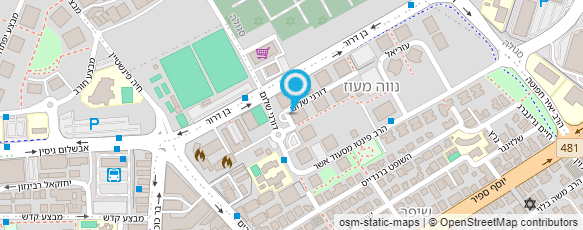 מפת הגעה אל מיטל איפור אומנותי