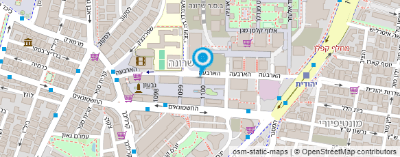 מפת הגעה אל Yschool