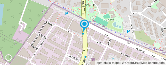 מפת הגעה אל אילנה ניקיפורובה דיאטנית