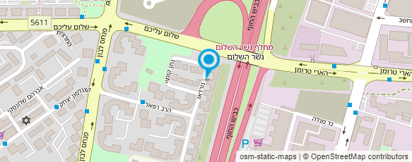 מפת הגעה אל חן וטורי - מאמן כושר אישי