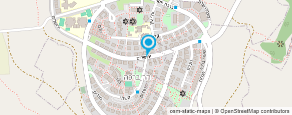 מפת הגעה אל בית מרקחת- לאומית