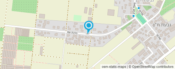 מפת הגעה אל הגן על הגבעה מונטסורי