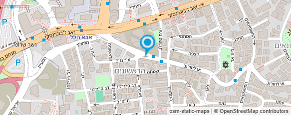 מפת הגעה אל פלאפל יקי'ס