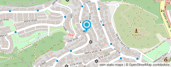 מפת הגעה אל רוני מזרחי מיזוג אויר בע"מ