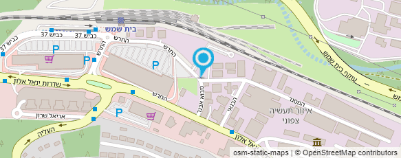 מפת הגעה אל מוסך זיגל פחחות וצבע