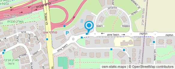 מפת הגעה אל עופרו וגבי עיצוב שיער