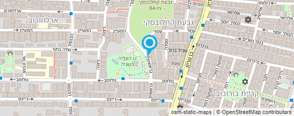 מפת הגעה אל ג'חנון חרזי