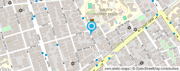 מפת הגעה אל העוגות של כוכבית