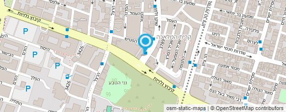 מפת הגעה אל עו"ד ברומברג זהר