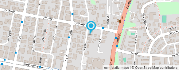 מפת הגעה אל מכבסת סהר