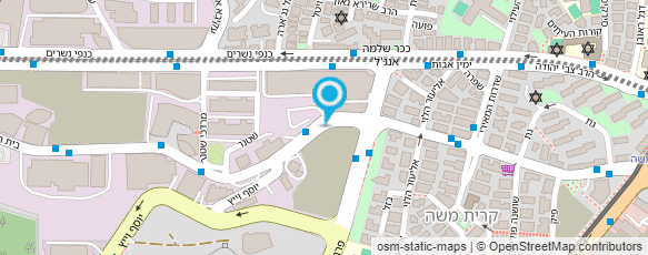 מפת הגעה אל מסגרית נח