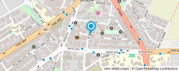 מפת הגעה אל moran make up