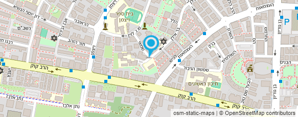 מפת הגעה אל בית הספר אופק