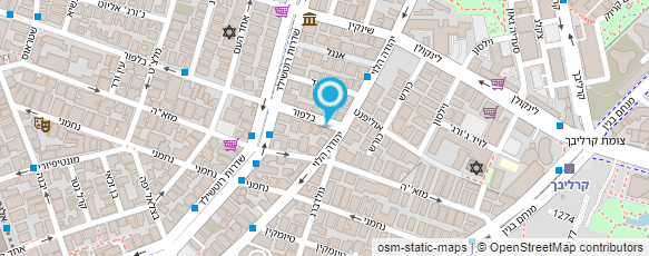 מפת הגעה אל דניאל גבאי