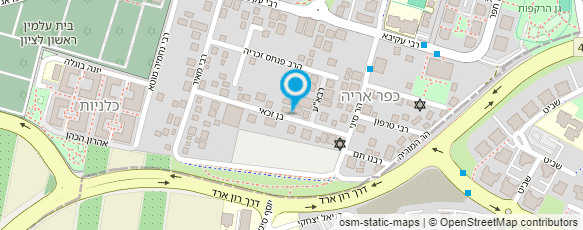 מפת הגעה אל מיתר צברי עיצוב שיער