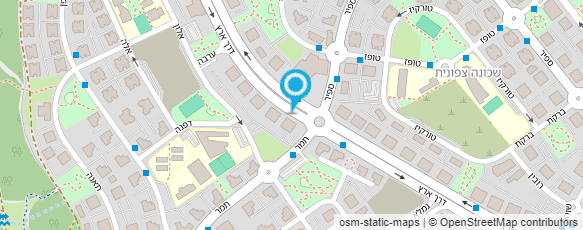 מפת הגעה אל מרפאה וטרינרית בחריש