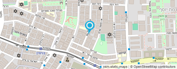 מפת הגעה אל סטודיו מיטל דוד