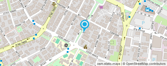 מפת הגעה אל המקום של יניב