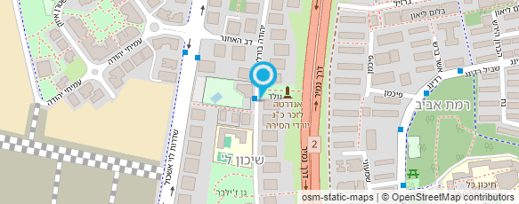 מפת הגעה אל ד"ר עדנה כצנלסון