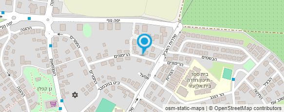 מפת הגעה אל גן משפחתון דובדבן