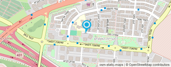 מפת הגעה אל איי.וי-מאסטרס