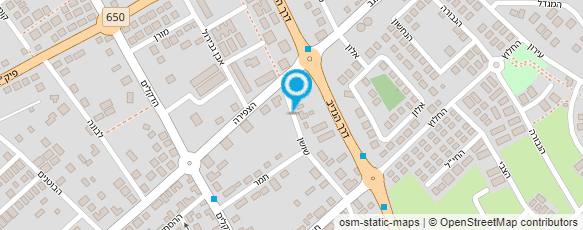 מפת הגעה אל עו"ד הלר גלעד