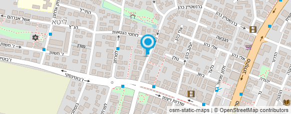 מפת הגעה אל עו"ד דניאל שלי