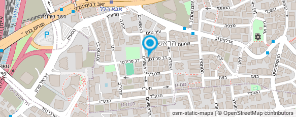 מפת הגעה אל אבי אזולאי-עיצוב שיער