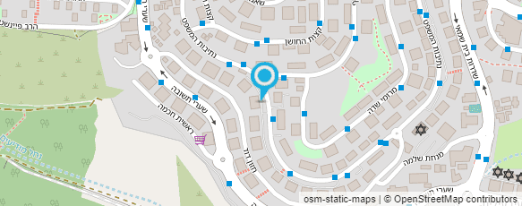 מפת הגעה אל רבקה רובינפלד