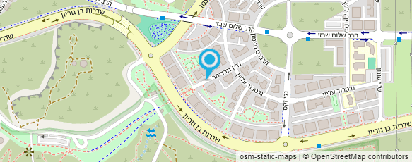 מפת הגעה אל אושרית רבינו