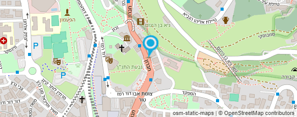 מפת הגעה אל מיזוג ירושלים