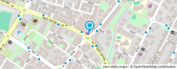 מפת הגעה אל פיצה פלוס + יבנה