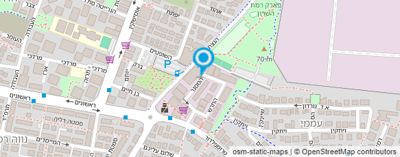 מפת הגעה אל מוסך סטארשיפ מפת הגעה אל מוסך סטארשיפ