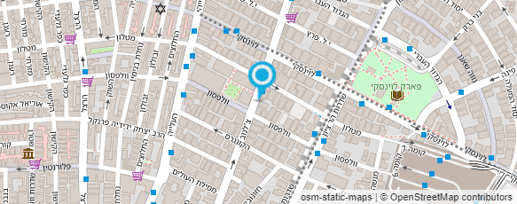 מפת הגעה אל נועם מטפל במגע