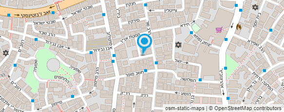 מפת הגעה אל צביה רוזנשטיין