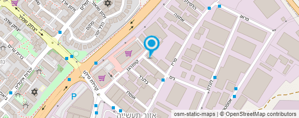 מפת הגעה אל א.נ השכרת כלי עבודה