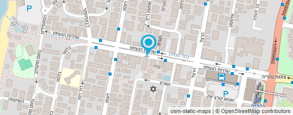 מפת הגעה אל ד"ר שור - המרכז להשתלות שיניים