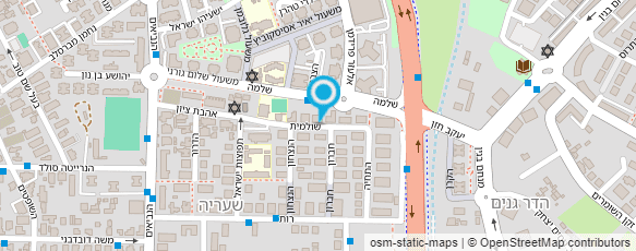 מפת הגעה אל שקד כהן - מאפרת