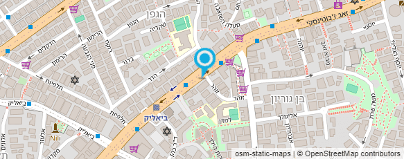 מפת הגעה אל עו"ד בר-חוה דוד