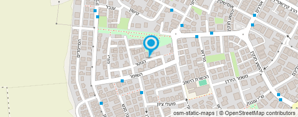 מפת הגעה אל פעוטון אופיר