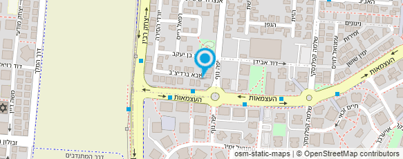 מפת הגעה אל קאופמן דני